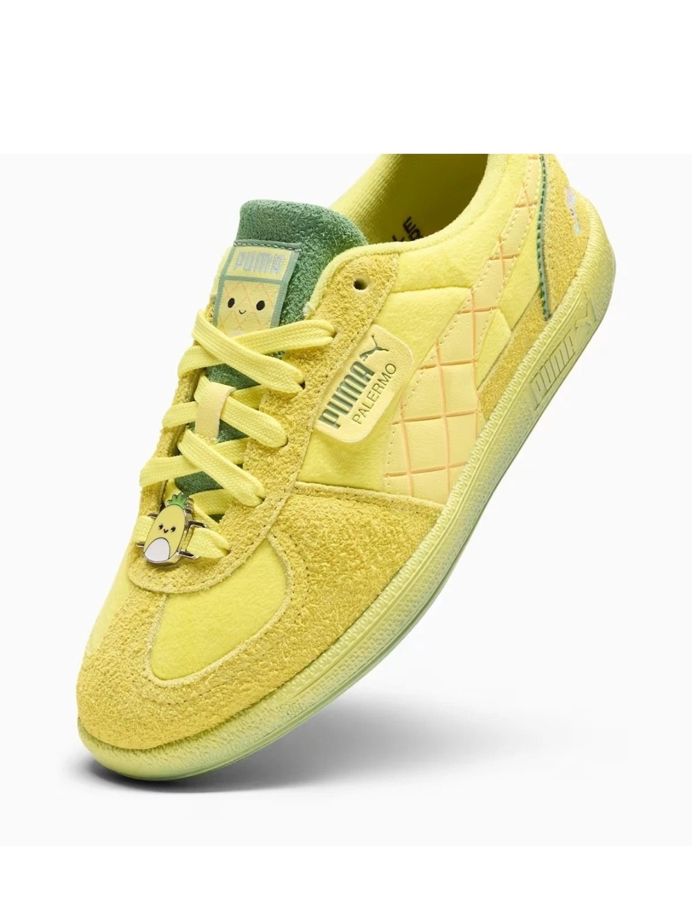 PUMA  X Squishmallows Palermo Maui  Womens Yellow Sneakers Casual Shoes Size 5.5